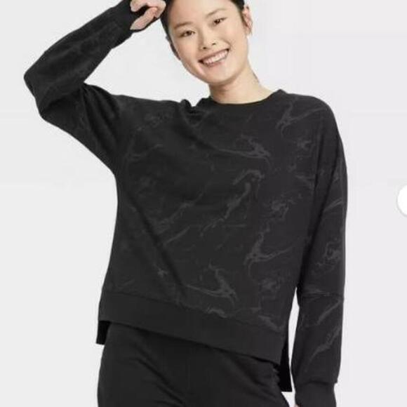Women's French Terry Crewneck Sweatshirt | All in Motion | XS - Picture 1 of 10